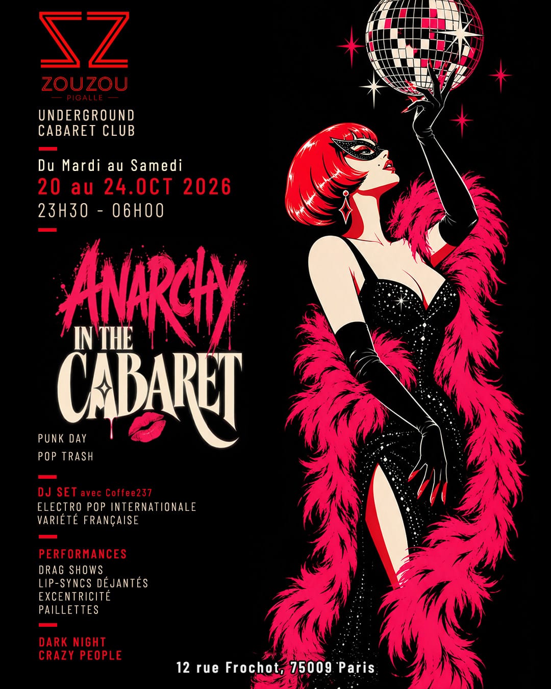 Affiche — Anarchy in the Cabaret