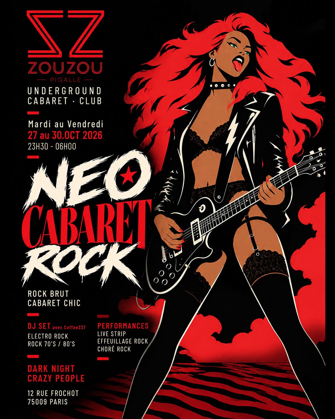 Affiche — Neo Cabaret Rock